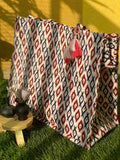 Ikkat Tote Bag