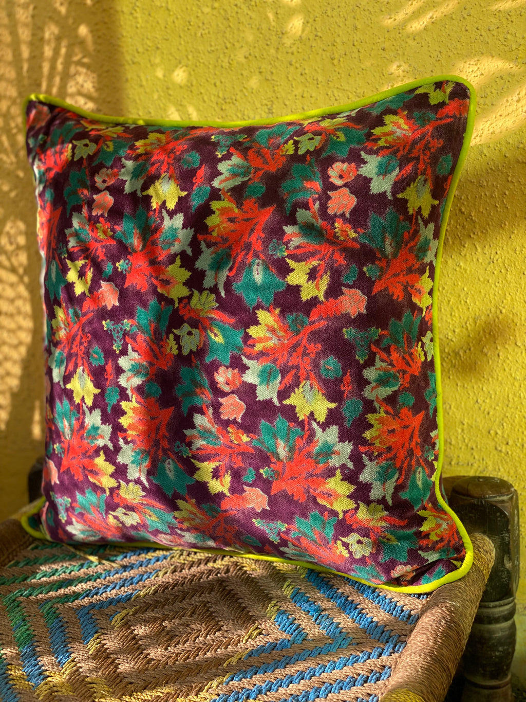 Chinar Velvet Cushion covers 16*16 inches