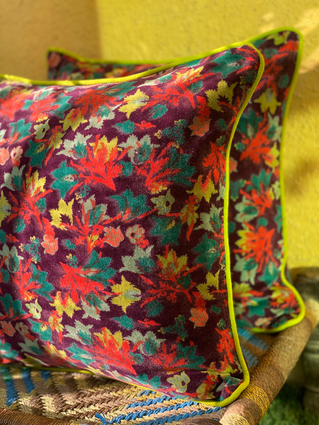 Chinar Velvet Cushion covers 16*16 inches