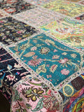 Patchwork Kantha Bedcover