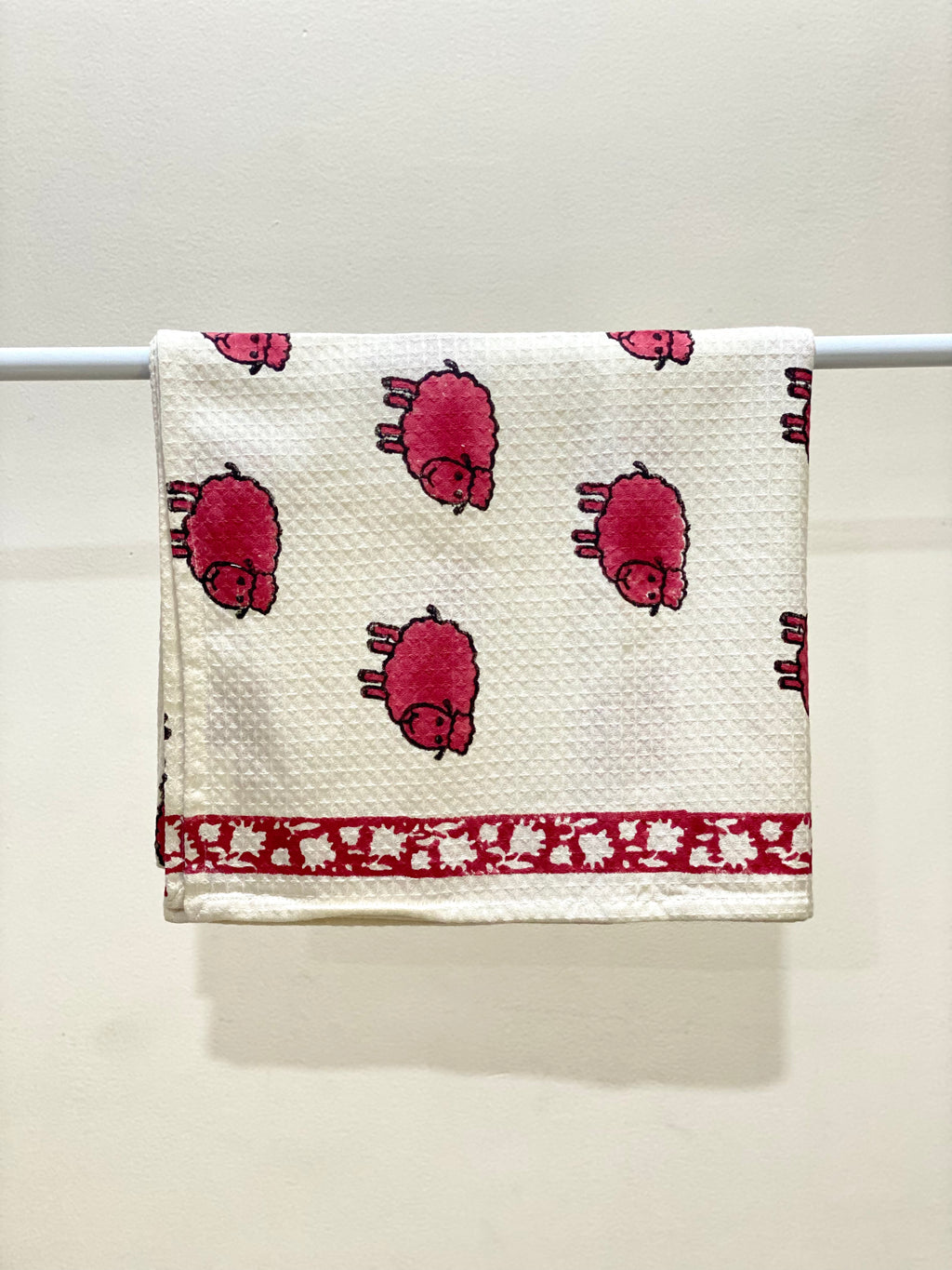 Red Sheep Kids Towel